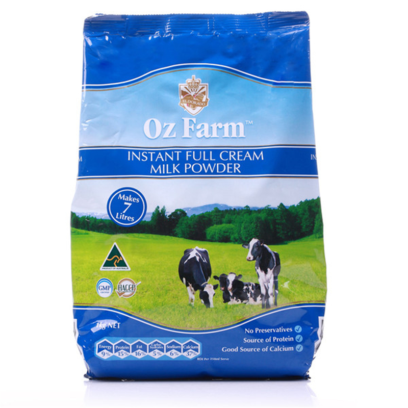 澳洲进口 OZ Farm澳滋全脂成人奶粉3岁以上儿童老年 1kg 含高钙
