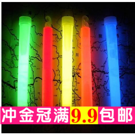 6 inch chemical glow stick wilderness survival concert life-saving stick large luminous outdoor luminous survival super bright