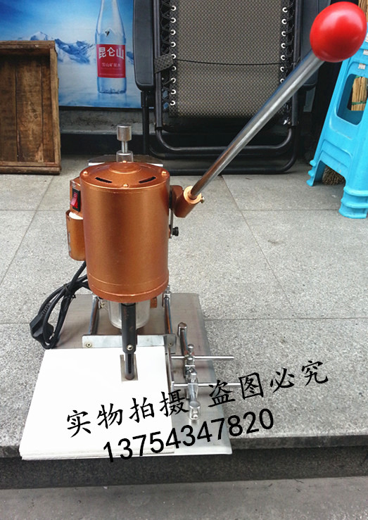 (manufacturer sells) electric cloth sample sample drilling machine for hole machine fabric leather punching machine