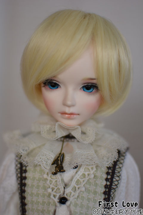 BJD SD doll wig high temperature wire 3 points 4 points 6 points 1 3 1 4 1 6 short hair oblique bangs