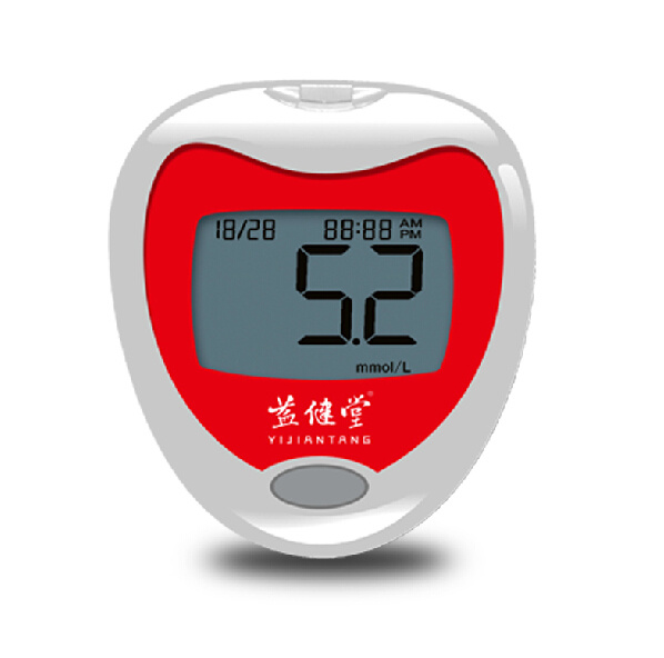益健堂家用血糖仪 电子血糖测试仪套装老人血糖仪器血糖试纸50片