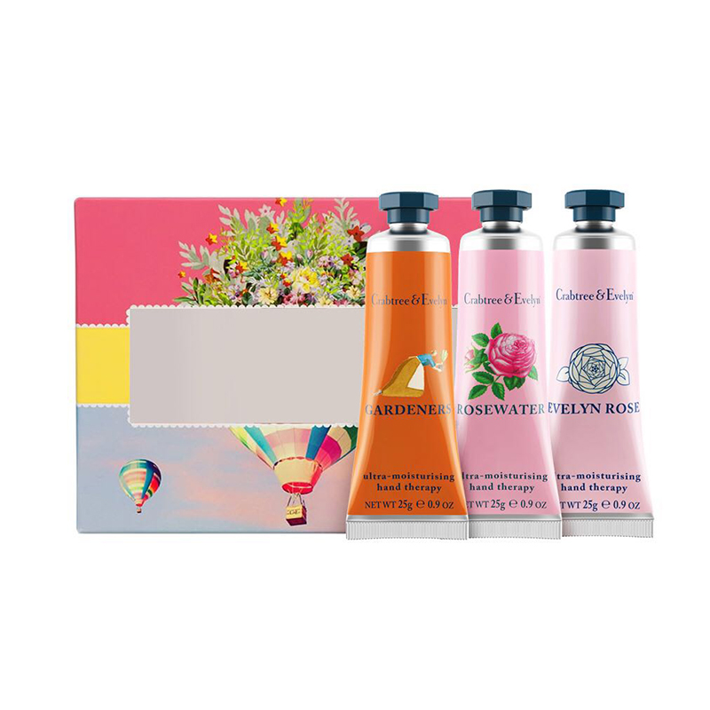 crabtree＆evelyn瑰珀翠/瑰柏翠 护手霜套装礼盒25g*3支 礼盒装