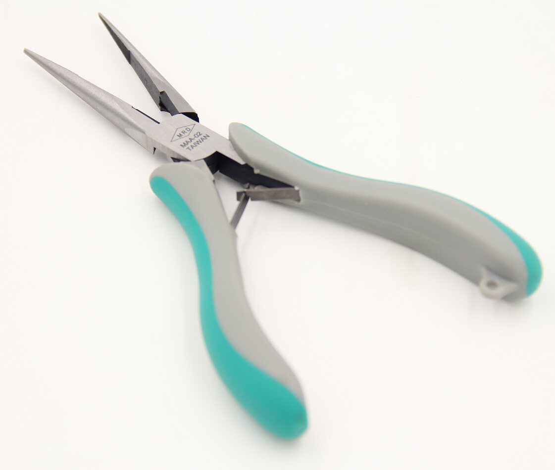 Taiwan Kuaigong MRD MAA-02 imported electronic sharp-nosed pliers precision electronic special-length needle-nose pliers pliers