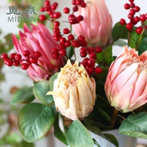 Looking for point simulation emperor flower high-end simulation flower living room table decoration flower arrangement flower model soft decoration