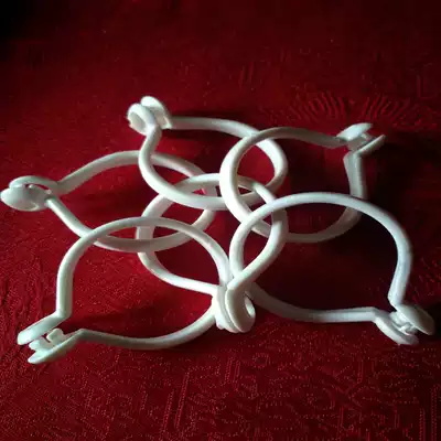 Rod rail accessories curtain buckles Roman Rod accessories live buckles silent opening rings factory direct sales