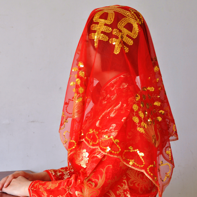 Bridal Wedding Red Hijab Hijab Hijab Hippa Turban Wedding Chinese Hi Fringe Hijab Hijab