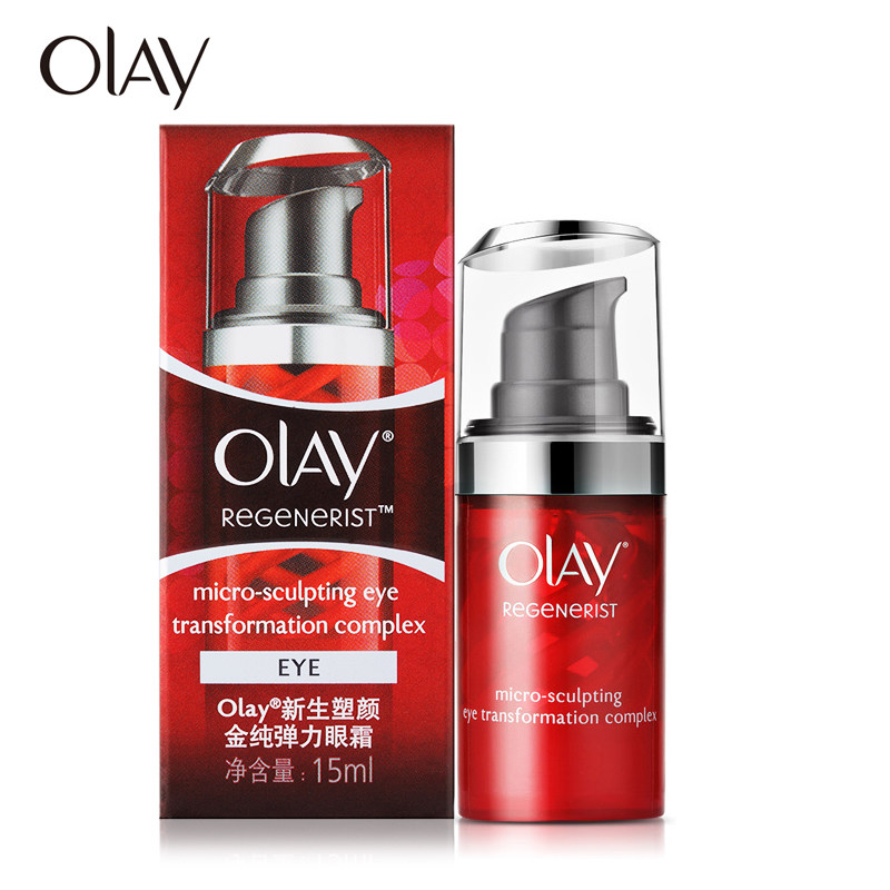 Olay/玉兰油新生塑颜金纯弹力眼霜15ml 滋润补水淡化细纹抗皱保湿
