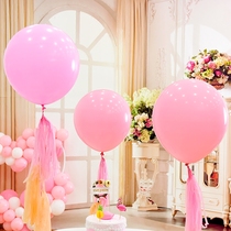 Large Number Thickened Round 16 Inch Latex Balloon Creative Wedding Wedding House Placement Birthday Party Decorations Photo Props