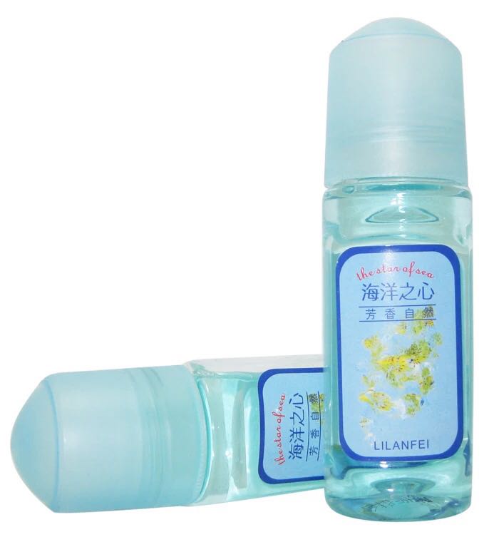 Lilan Fei Jinshuang Ocean Heart Roll-on Perfume Refreshing Repair Fragrance Fragrance Antiperspirant Body Cream Fragrance Body Liquid