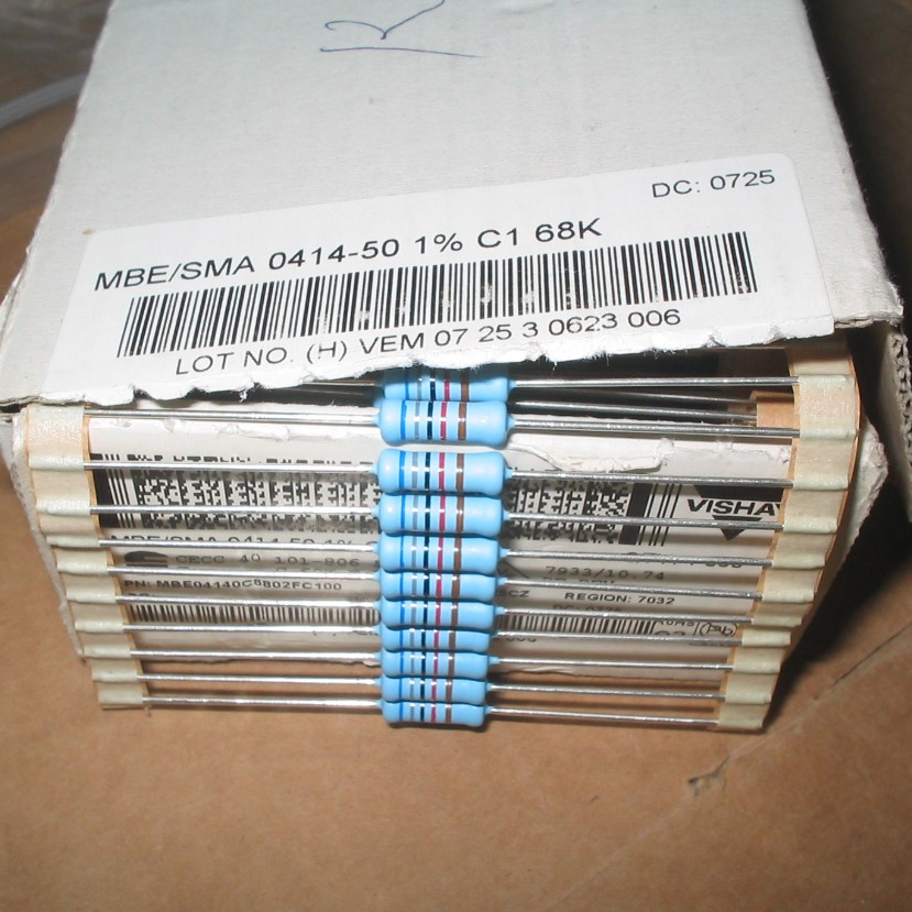 VISHAY 68K 1% MBE 0414 Fever metal film resistance