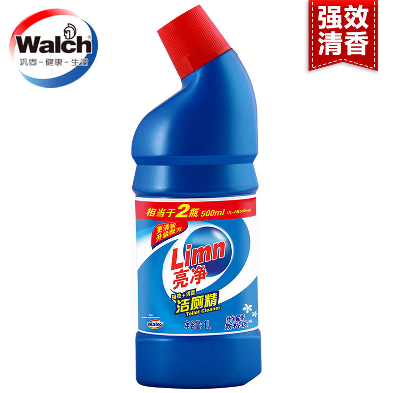 【天猫超市】亮净强效清香去顽渍附着性强持久留香洁厕精1L