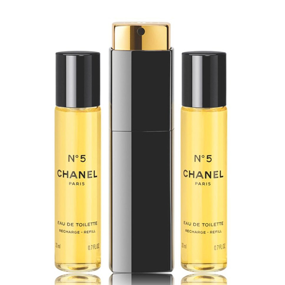 Chanel香奈儿NO.5五号女士淡香水EDT20ml*3替换装