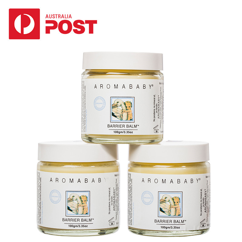 Aromababy 婴儿湿疹呵护膏礼包100gm*3瓶 有机天然套装 澳洲直邮