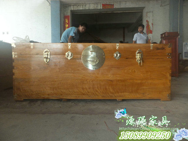 YQ436 camphor wood box coat box calligraphy and painting box calligraphy and painting box camphor wood box suitcase solid wood wedding box log custom