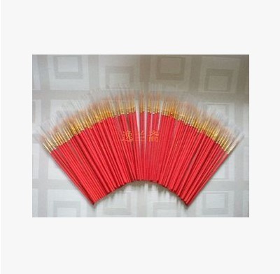 Red Rod Sketch Pen Small brush thread Brush Sketching Brush sketching point eyebrow and small eyebrow pencil point pen pen length approw. 16cm