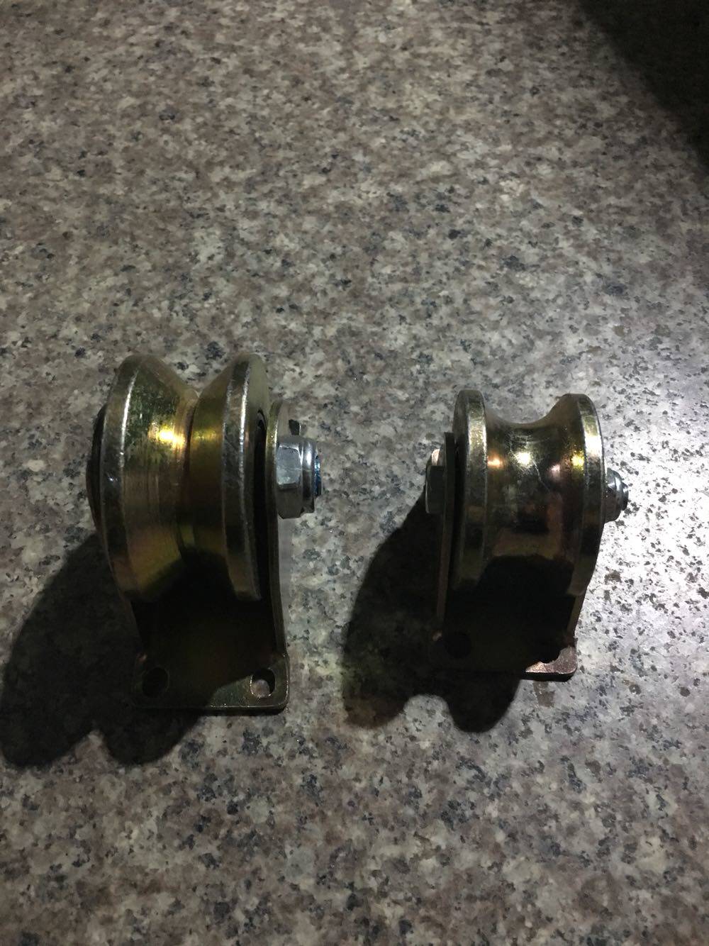 Color coated steel pulley All steel thickened pulley V-shaped U-shaped pulley Directional wheel Rail wheel Wire rope hanging wheel