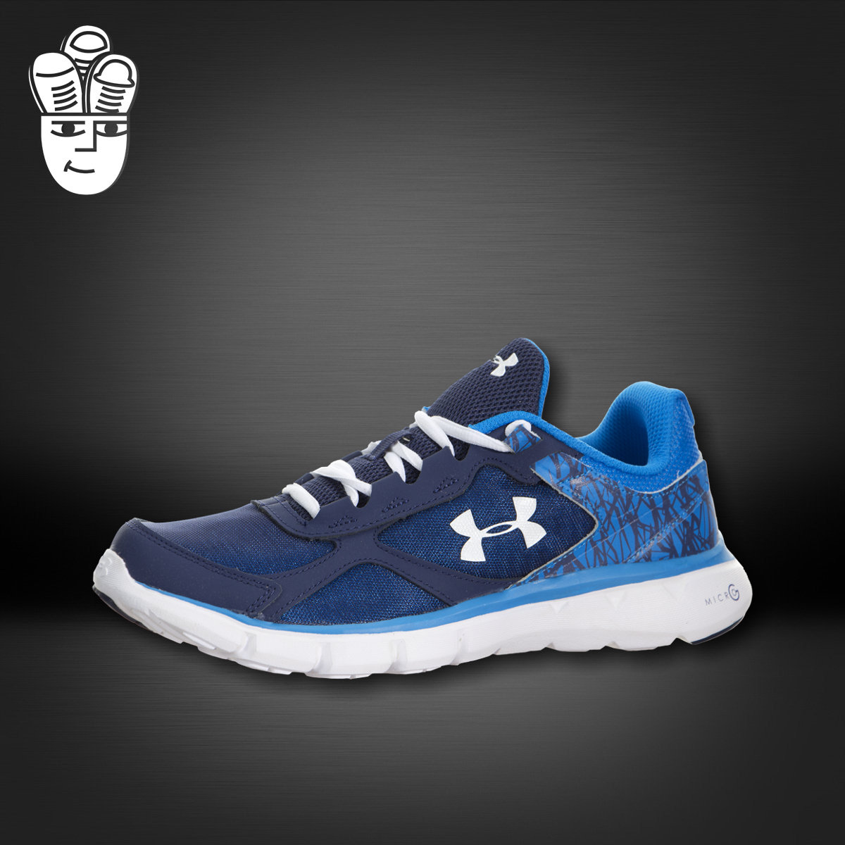 安德玛 Under Armour Micro G Velocity UA男女GS 超轻慢跑鞋