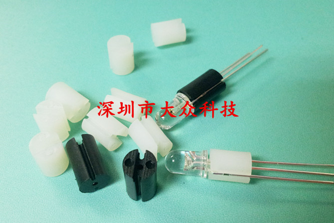 Two-color three-hole spacer column LED two-color pad height column F5*16 6 3*16mm 1000