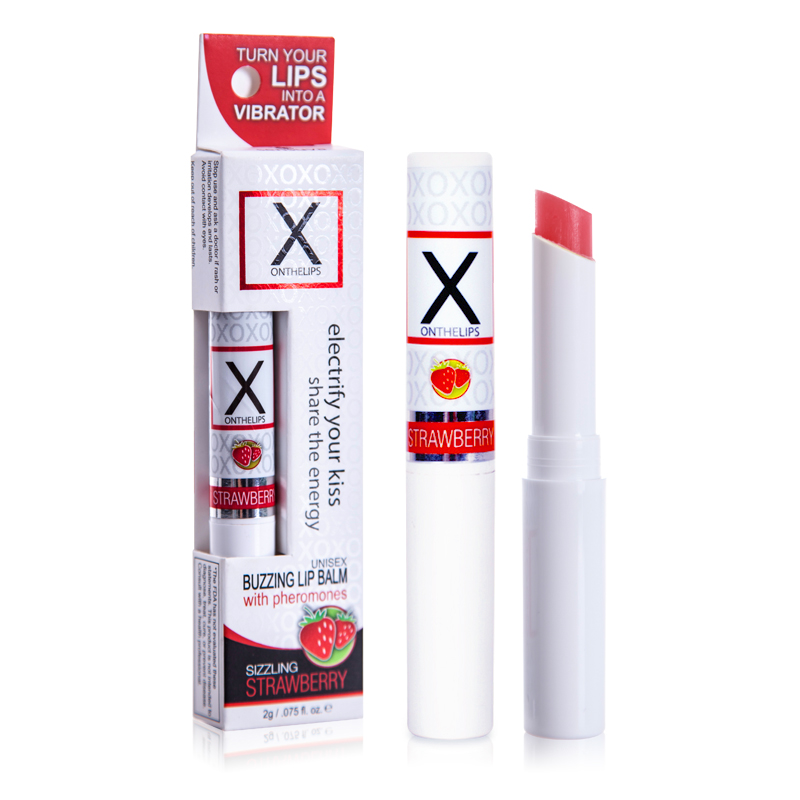 美国Sensuva接吻口爱润唇膏果味费洛蒙润滑油女用高潮液情趣用品