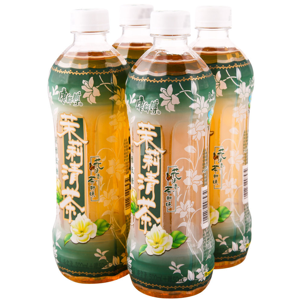 康师傅 茉莉清茶 500ml*4瓶 新老包装随机发货