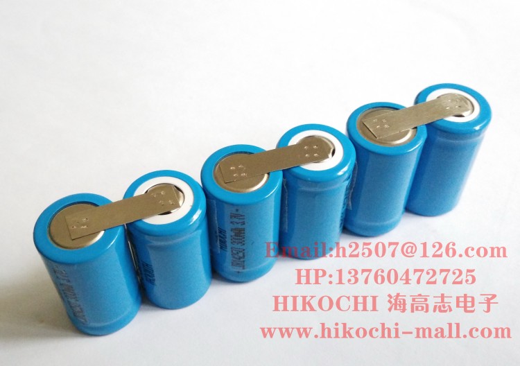 HIKOCHI Haigaozhi LIR14250 rechargeable lithium battery 1 2AA combination custom series and parallel