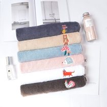  Swanlace small fresh cute cartoon animal cotton embroidery towel face wash couple home face towel