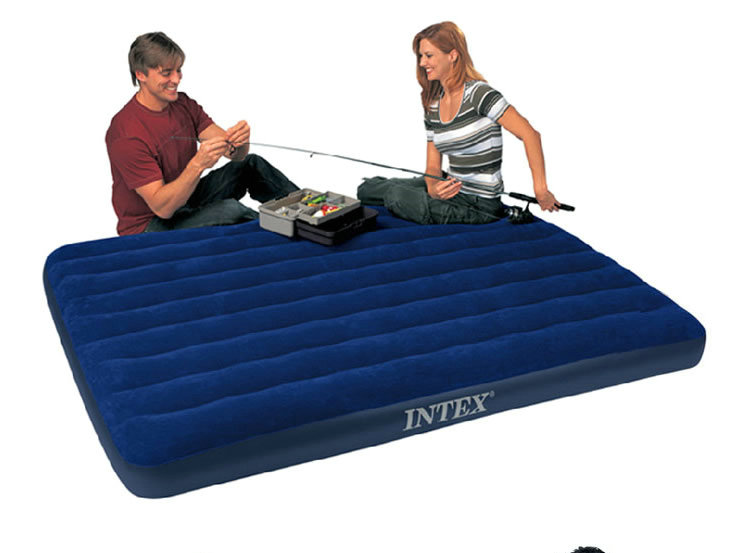 Outdoor camping tent double plus the plus fluff inflatable mattress home gas mattress 68755