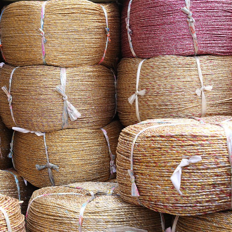 Gold Rope Gold And Silver Greenhouse Plastic Colored Rope Cloth Rope Zack Packaging Bundled Waste Paper Packing Rope Electrolumination Aluminum Rope-Taobao