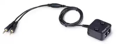 Hion Bean TR12-PC Computer Phone Headphone Crystal Head Turn 3 5mm Training Box Headphone Adapter