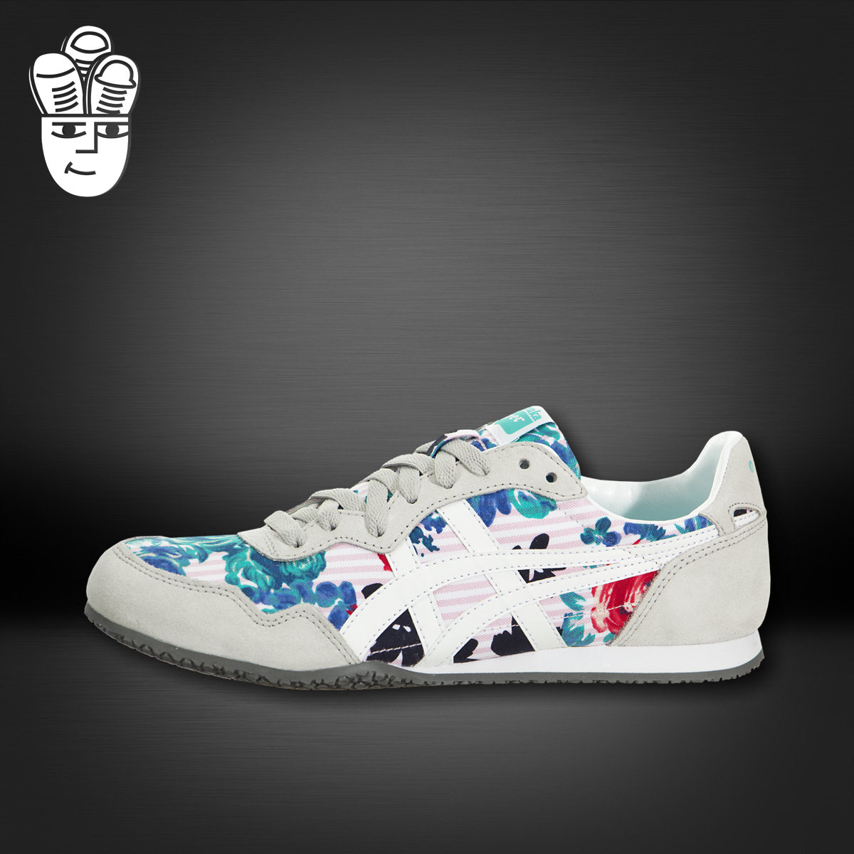 Asics Onitsuka Tiger Serrano 鬼冢虎 复古女鞋 时尚低帮板鞋