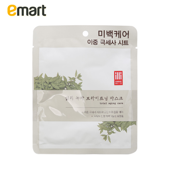 EMART 爱茉莉 illi一理名品绿茶面膜1张30g