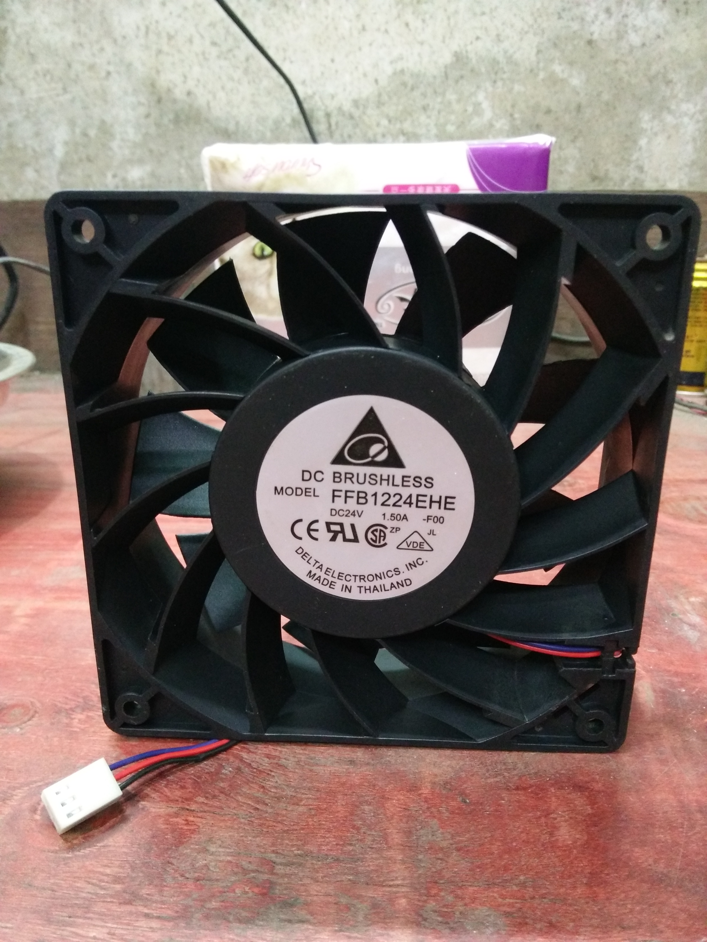 Bench Tedda 12038 FFB1224EHE1 5A 2A 1224SHE1 2A 12CM 24V 24V converter violent fan