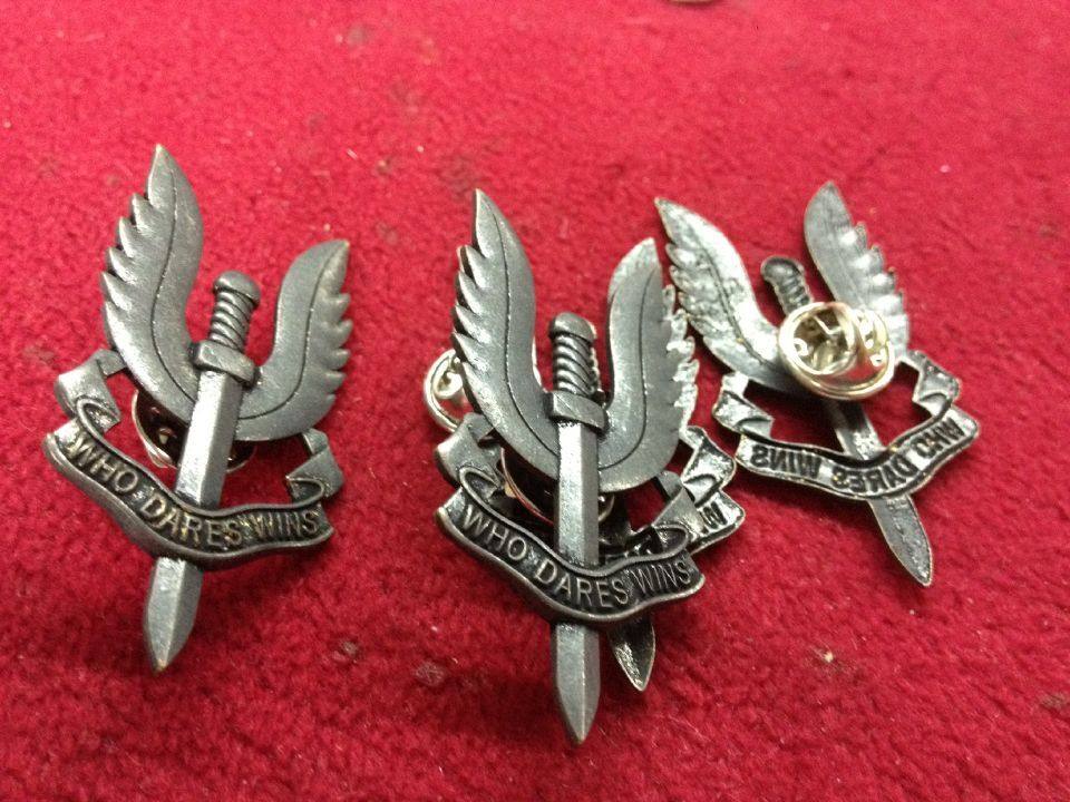 British Army badge British Army SAS cap badge British original