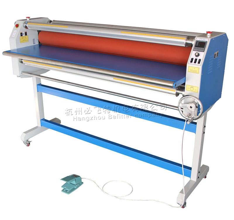 1600mm 1 6M Single-sided fully automatic hot laminator cold mounting machine
