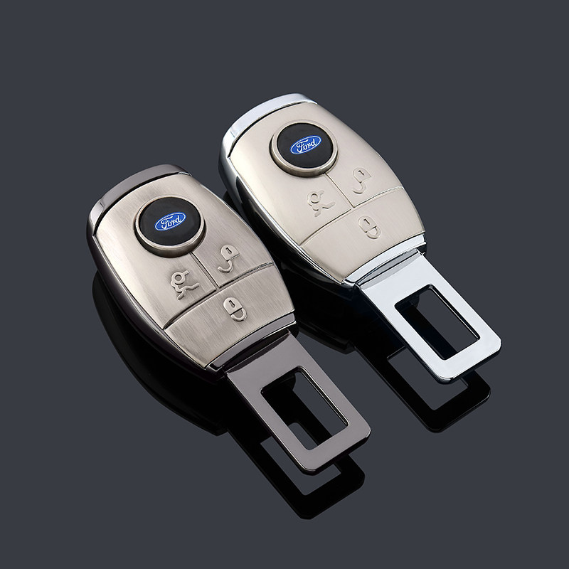 福特新福克斯翼虎锐界蒙迪欧汽车安全带卡夹插销保险带卡扣延长器