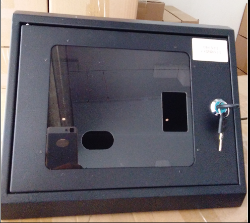 Komi DF620 DF610 C3000 attendance machine protection box Metal protective shell face machine protective cover