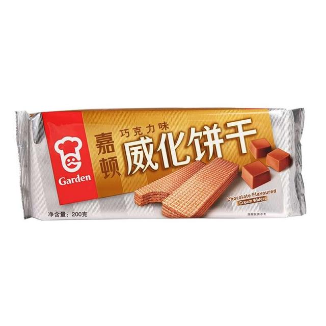 【苏宁易购】嘉顿威化饼干（巧克力味）200g/袋