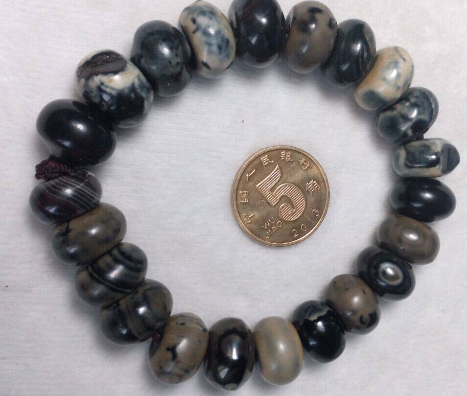 Large and old Tang ball Abacus beads handmade lubricating hand feel good black color selection unit price