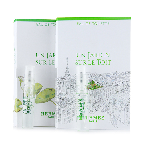 Hermes/爱马仕 尼罗河屋顶花园中性女士淡香水2ml小样组合
