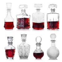 Pha lê thủy tinh chai rượu vang chai rượu vang decanter bên rượu vang chai rượu vang đỏ rượu vang chai thủy tinh kim cương chai thủy tinh ly rượu vang đẹp