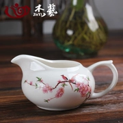 Cốc sứ màu xanh và trắng Trà sứ Trà biển Trà Kung Fu Bộ trà Chén trà Bộ lọc Trà tách trà Phụ kiện Lễ