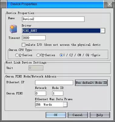 OPC Server OMRON PLC