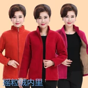 Phụ nữ trung niên và mùa thu cừu cashmere kích thước lớn