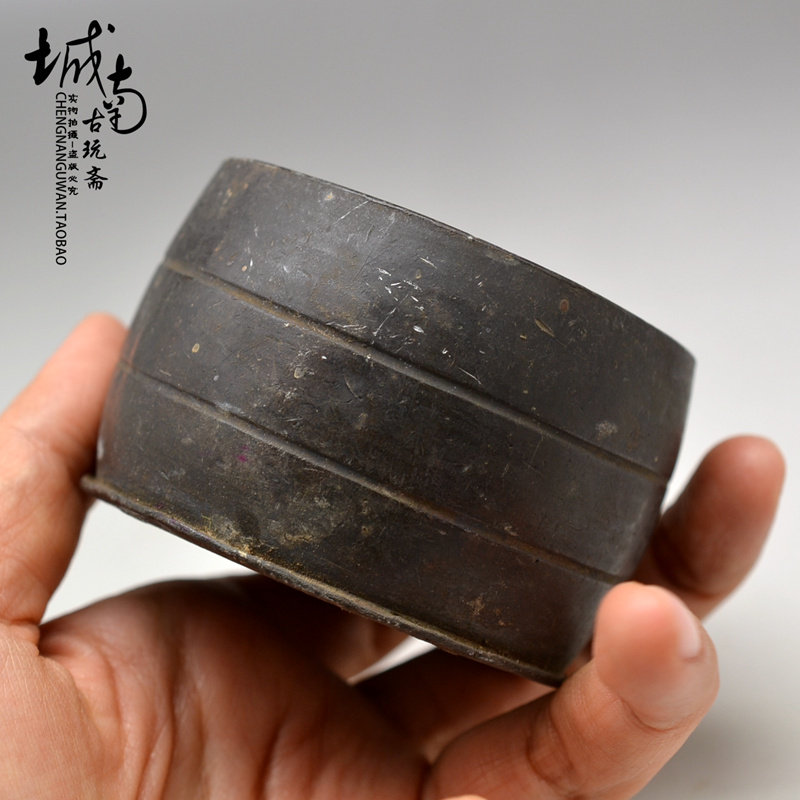 National Tin Style Incense Stove Jar Bowls Seasoning Smoke Ash Trays Film And TV Props ZAKKA Swing Pieces Ancient Play Antique Old Objects