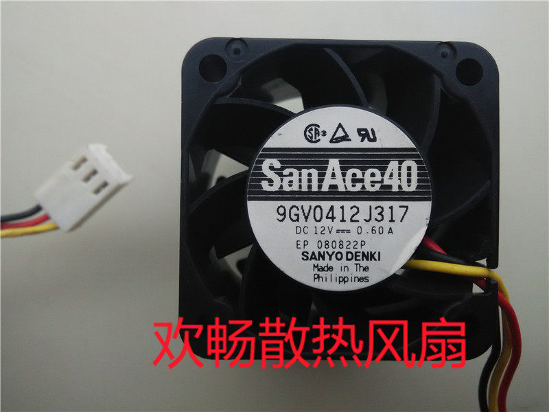 San Face 40 12V 9GV0412J317 12V 60A 0 4028 4028 3 Line Big Air Line Fan