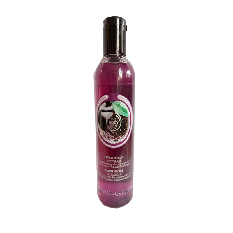 香港直邮英国the body shop美体小铺李子身体沐浴露250ml