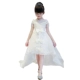Cô gái đám cưới ponchos trailing hoa cô gái váy sinh nhật trang phục piano trẻ em trẻ em buổi tối váy công chúa set vest 3 món cực chất cho bé trai Váy trẻ em