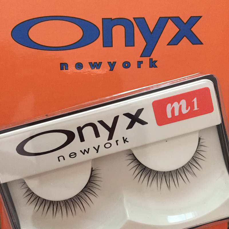 Onyx Ernesi false eyelashes eyelashes eyelashes M1 natural slender thick nightclub irregular 20 pairs