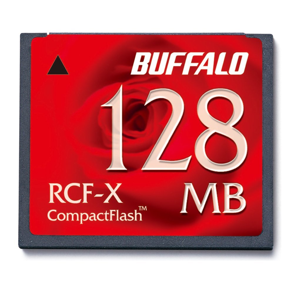 Japan BUFFALO RCF-X128MY 128MB CF card