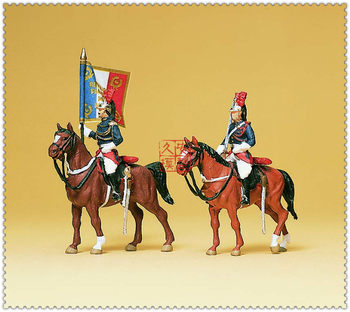 Jiu'an Railway Simulation Characters Miniature Man 1:87 PREISER 10460 French Republican Guard